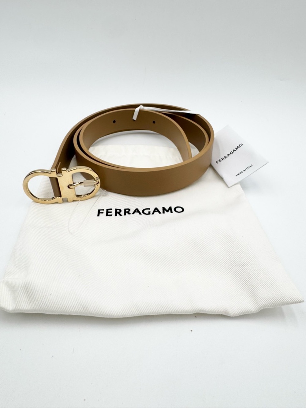 Ferragamo adjustable Gancini belt - 100